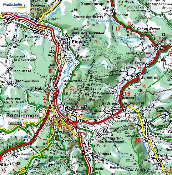 Carte Michelin